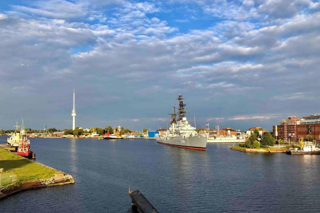 Wilhelms Havenkoje - Gemuetliches Innenstadtappartment Wilhelmshaven Exteriör bild